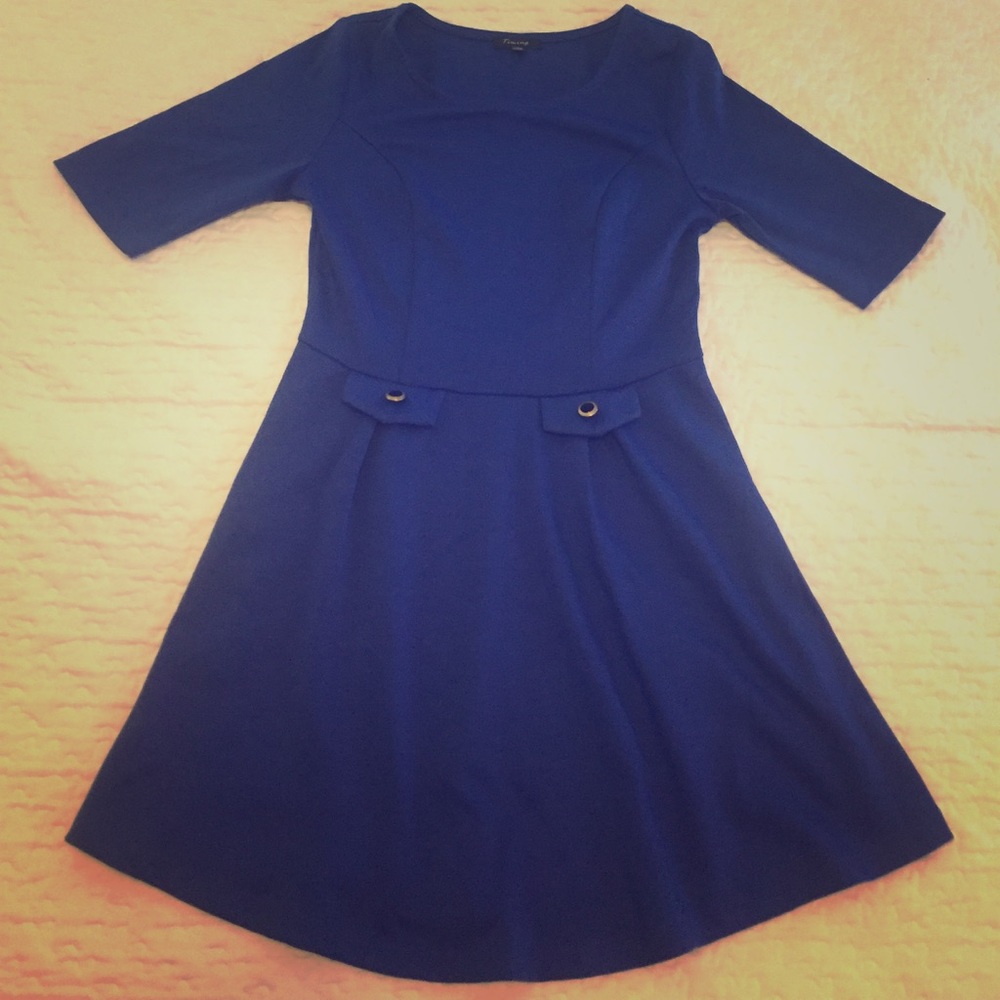 Royal Blue Dress